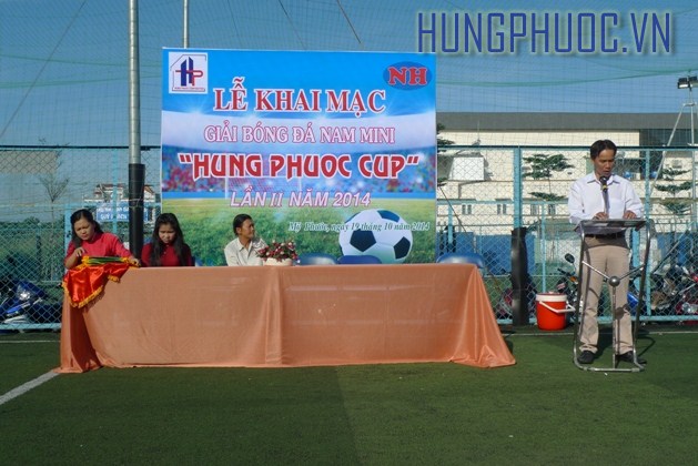 Khai mạc Giải bóng đá Hưng Phước Cup lần II